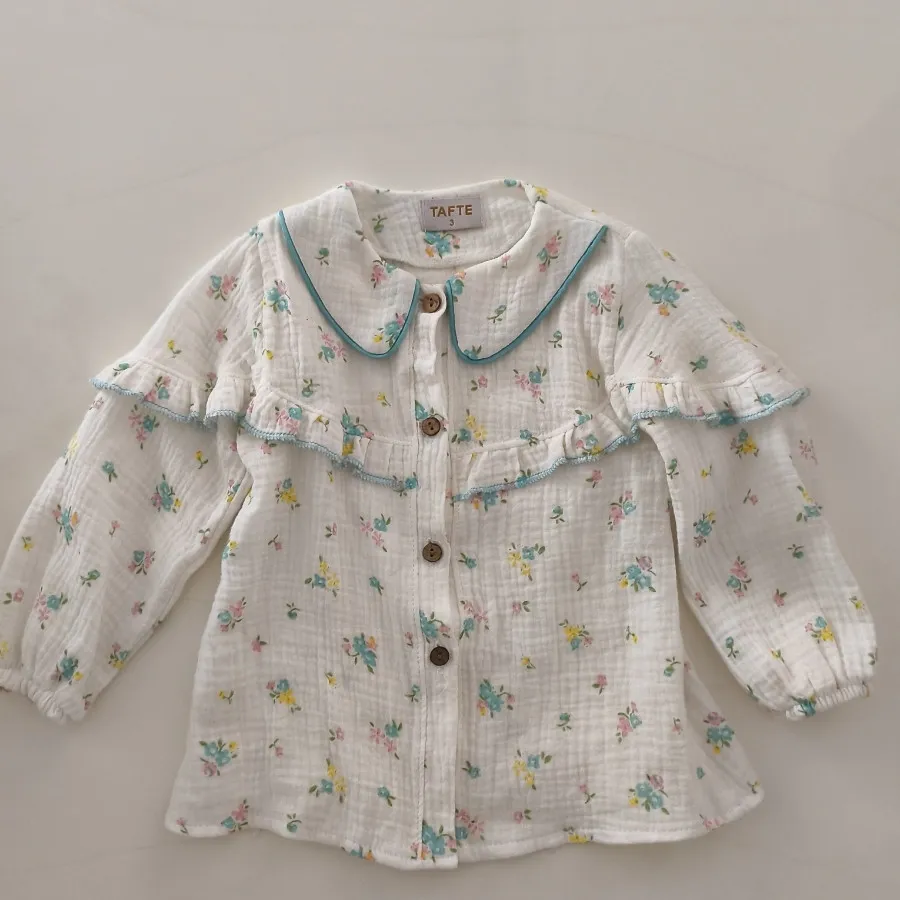 شومیز دخترانه موسلین