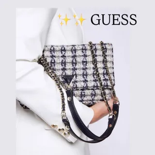 کیف سرمه ای GUESS