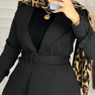 ترنج کت بلند مشکی