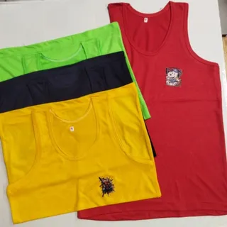 زیرپوش رکابی بچگانه رنگی