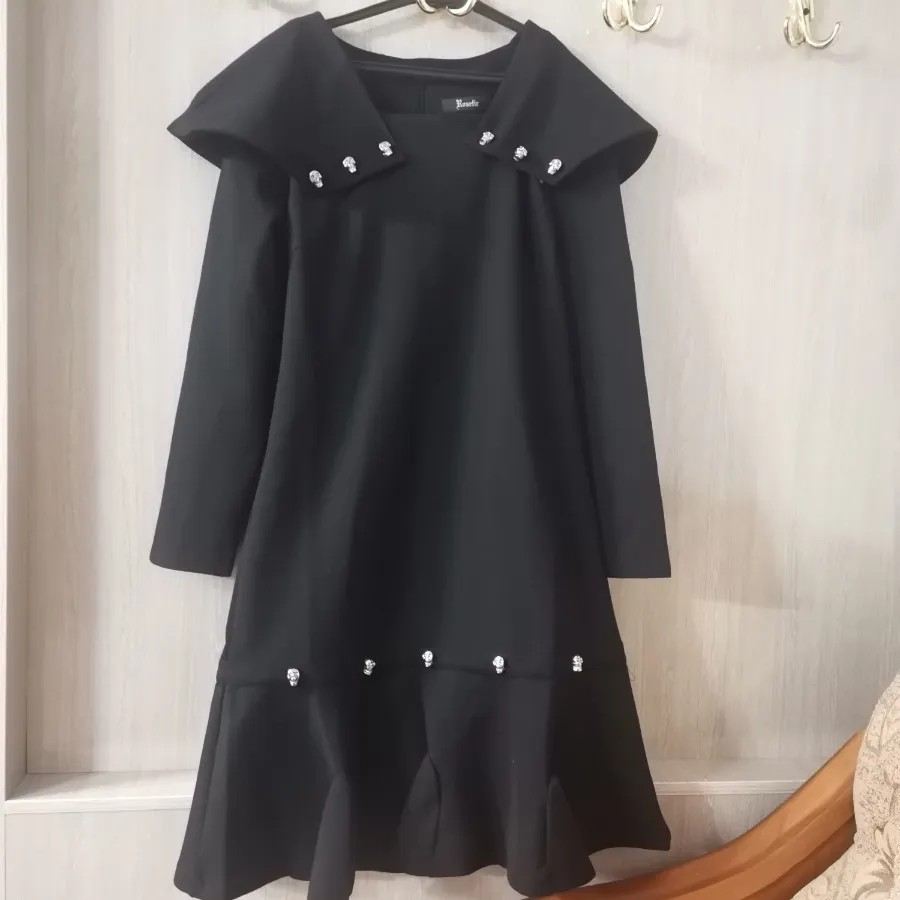 لباس مجلسی مشکی اسکلتی