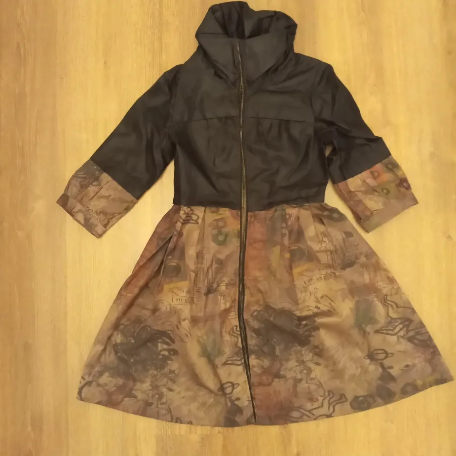 مانتو زیپ دار