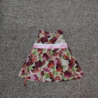 پیراهن لینن گلدار