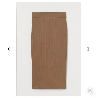 دامن بافت کبریتی برند H&M