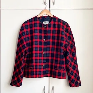 کت چهارخانه