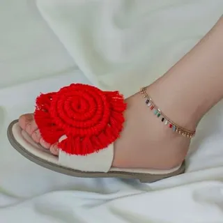 صندل مکرومه