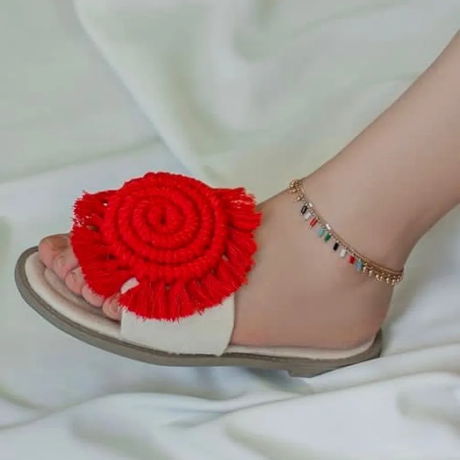 صندل مکرومه