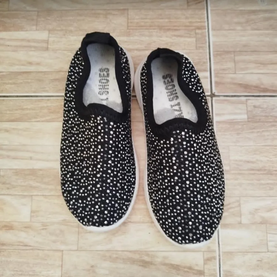 کفش جورابی نگین دار