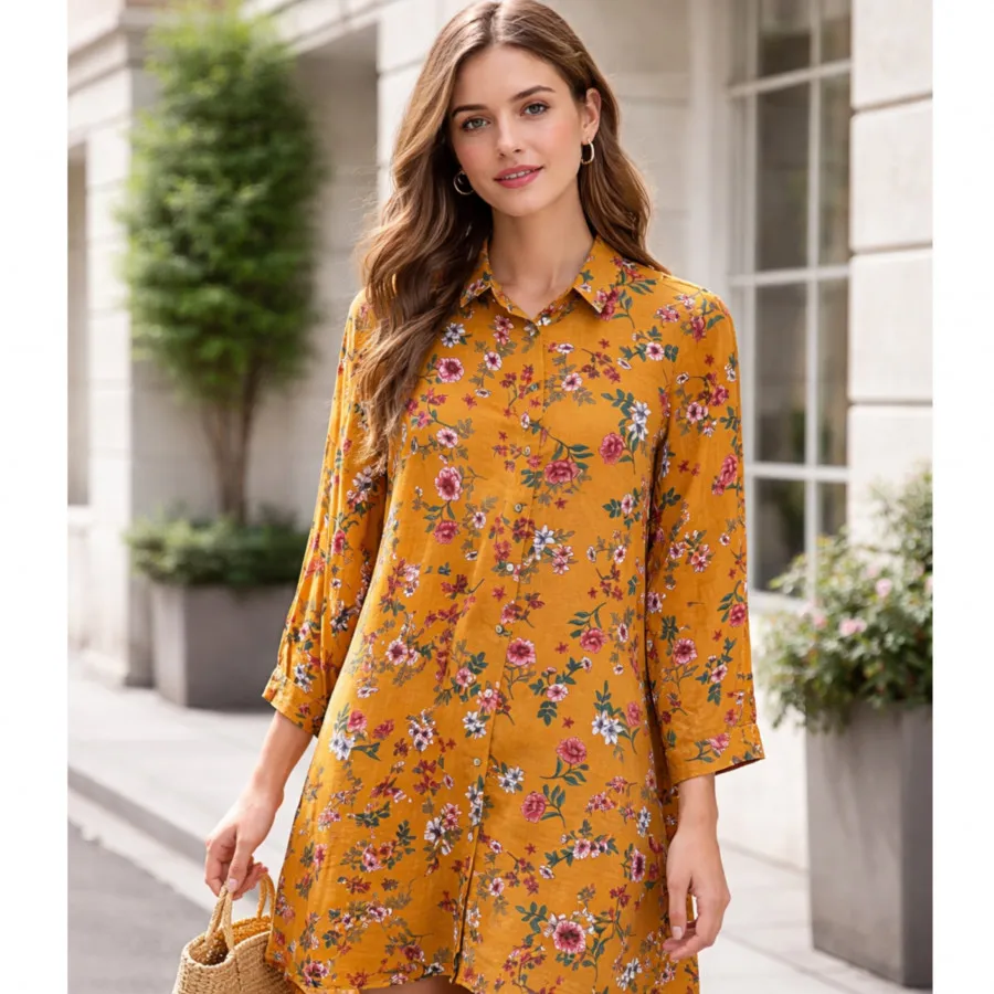 پیراهن نخی استرادیواریوس