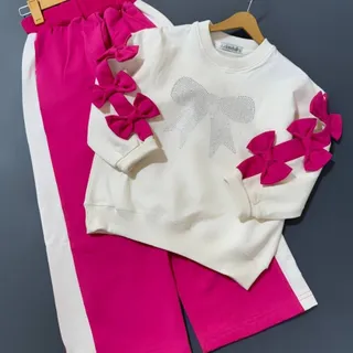 بلوز شلوار پاپیون بگ