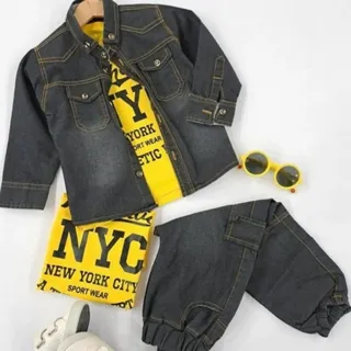 سه تیکه جین