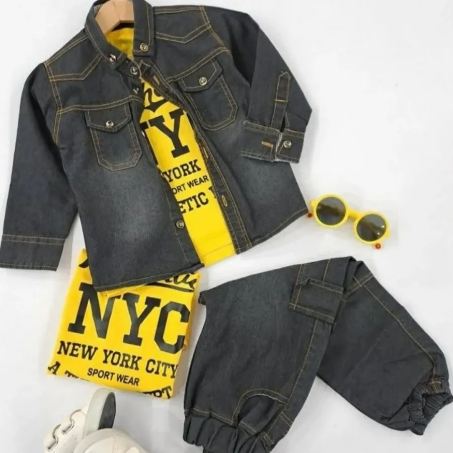 سه تیکه جین