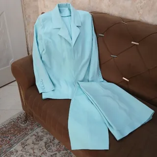 مانتو و شلوار کرپ