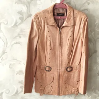 کت چرم آستر دار