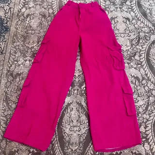 شلوار بگ مخمل کبریتی