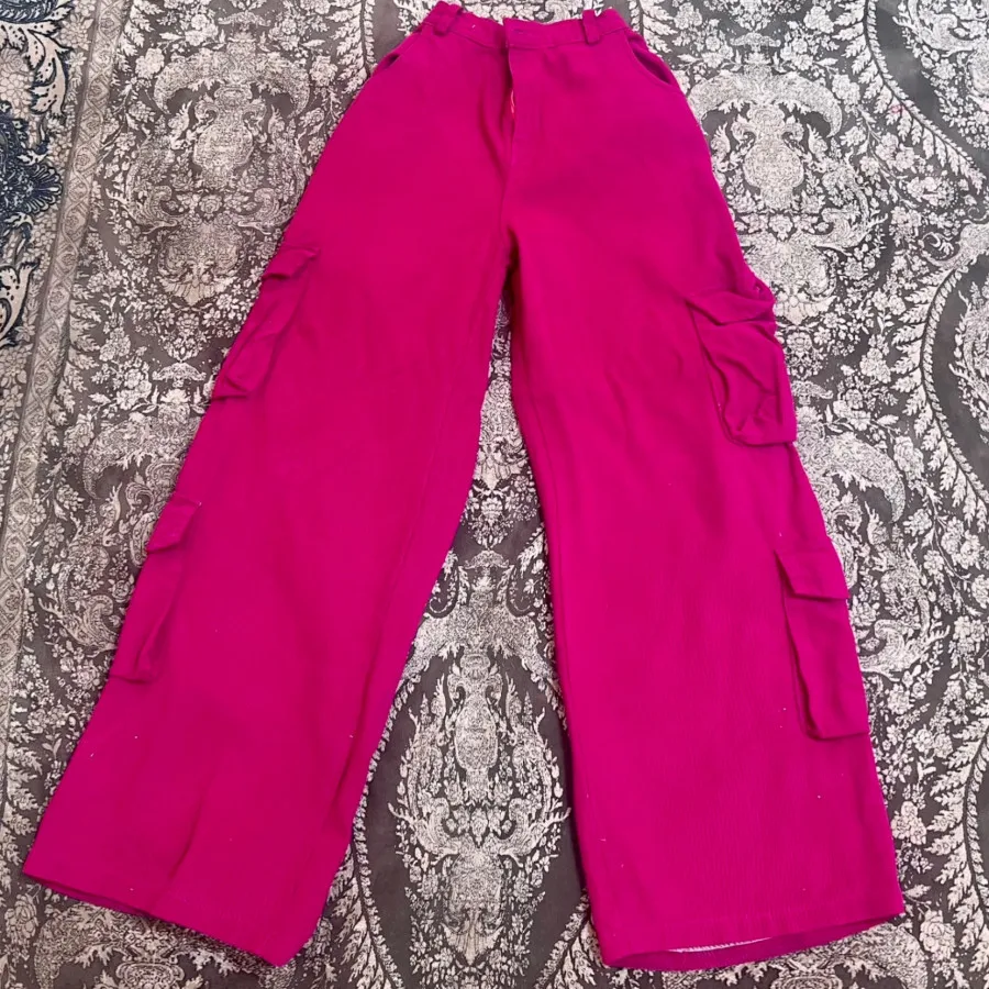 شلوار بگ مخمل کبریتی