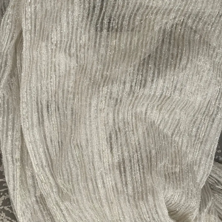 پرده پلیسه شاین دار