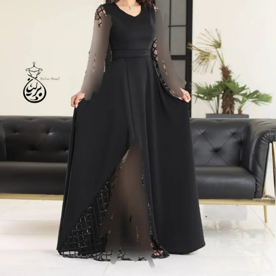 پیراهن مجلسی مشکی