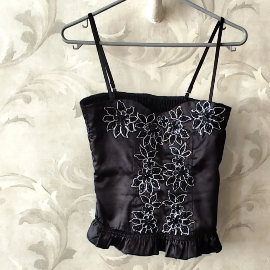 تاپ مشکی مجلسی