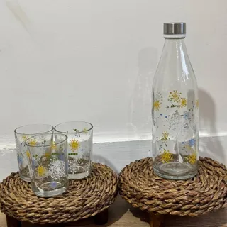 بطری آب و لیوان ست