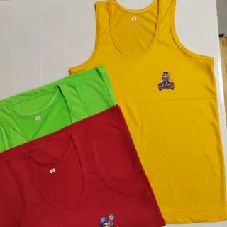 زیرپوش رکابی رنگی بچگانه