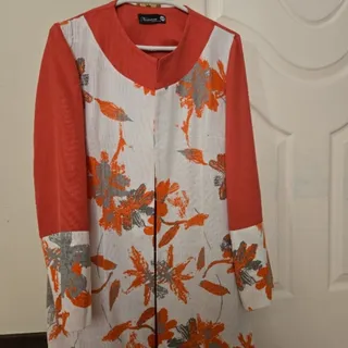 مانتو دو رنگ زنانه