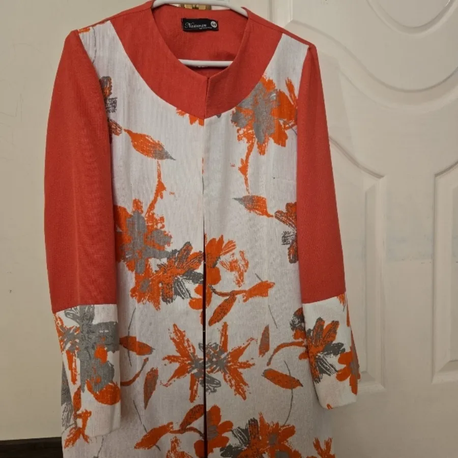 مانتو دو رنگ زنانه