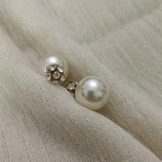 گوشواره مروارید نگیندار