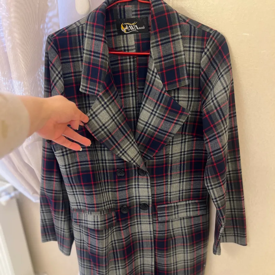 مانتو کتی یقه انگلیسی