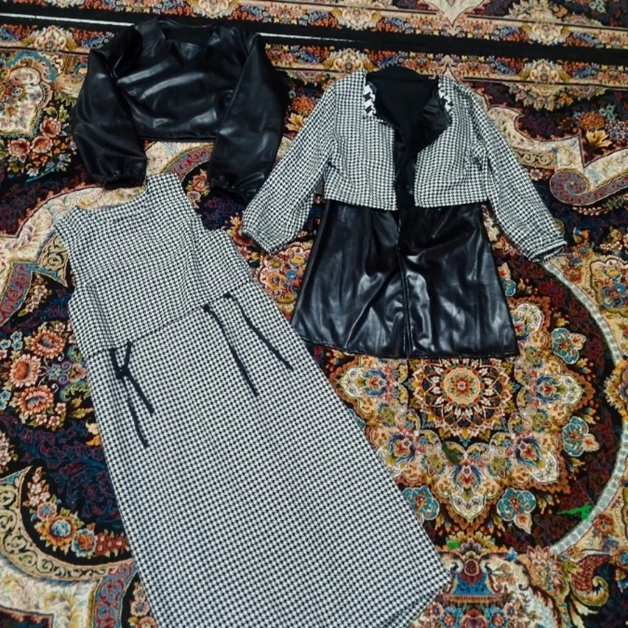 ست سه تیکه سارافون مانتو