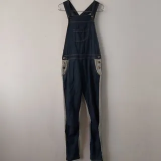 سرهمی جین کاغذی سرمه ای