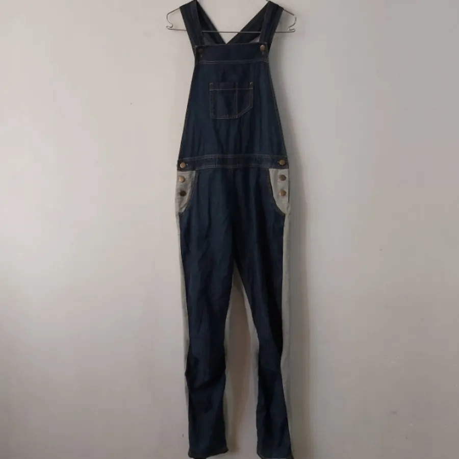 سرهمی جین کاغذی سرمه ای