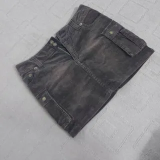 دامن کبریتی قهوه ای