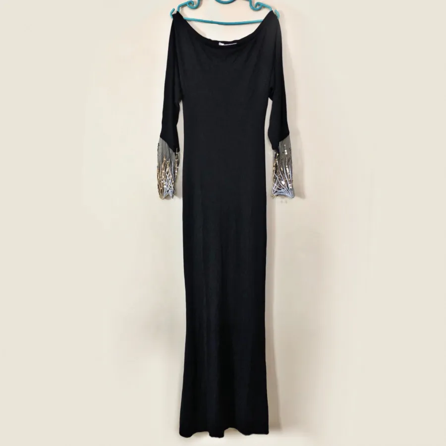 پیراهن شب ماکسی آمریکایی