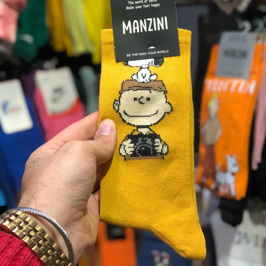 جوراب طرح دار کاستوم