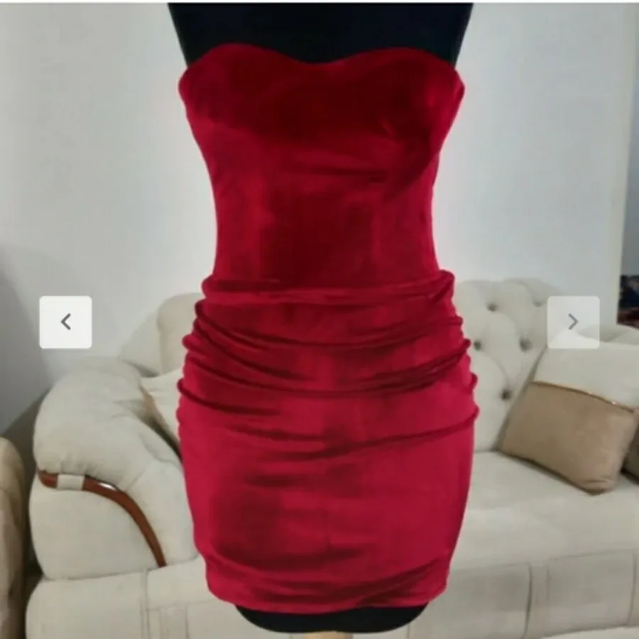 پیراهن مجلسی مخمل کشی