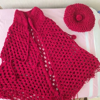 رویه و کلاه بافت زنانه