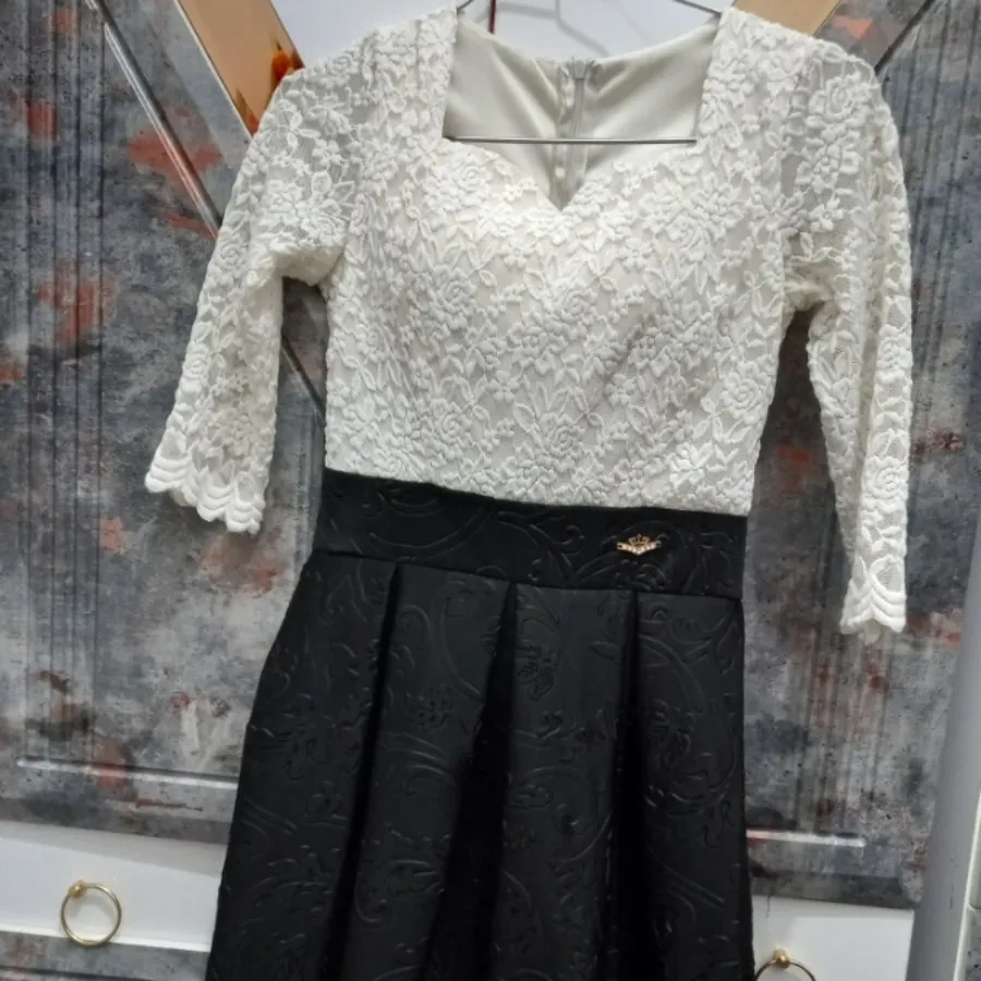 لباس مجلسی عروسکی گیپور