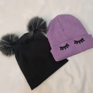 2عدد کلاه زمستانی