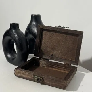 جعبه چوبی دستساز