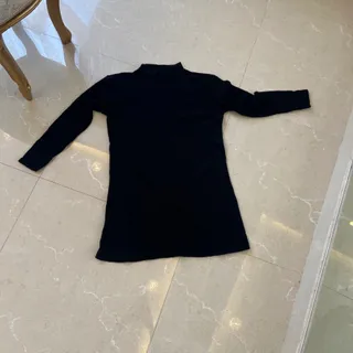 پیراهن بافت یقه ایستاده