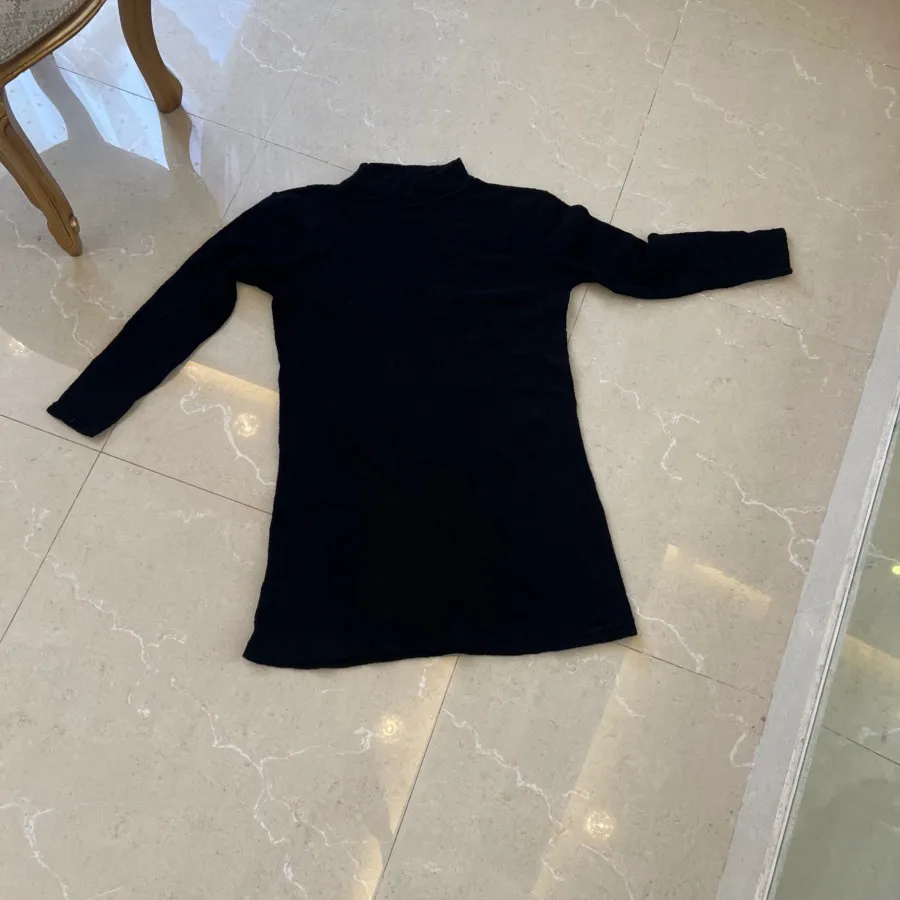 پیراهن بافت یقه ایستاده