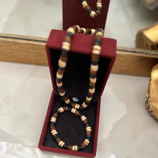 ست دوتکه گردنبندودستبند