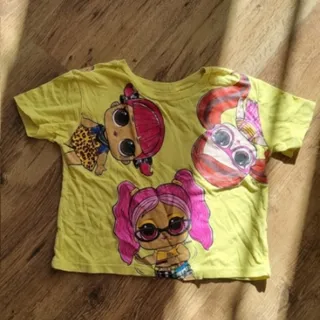 تیشرت کراپ دخترانه lol