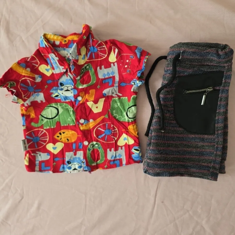 ست هاوایی و شلوارک پسرانه