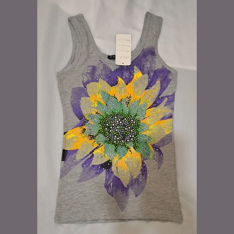 تاپ نخی نگین دار