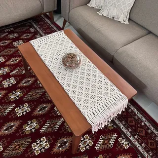 رومیزی مکرومه