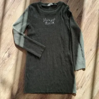 پیراهن بافت دخترانه