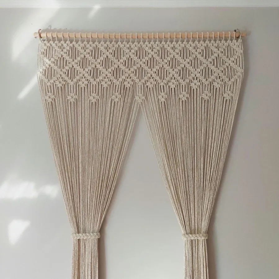 پرده مکرومه