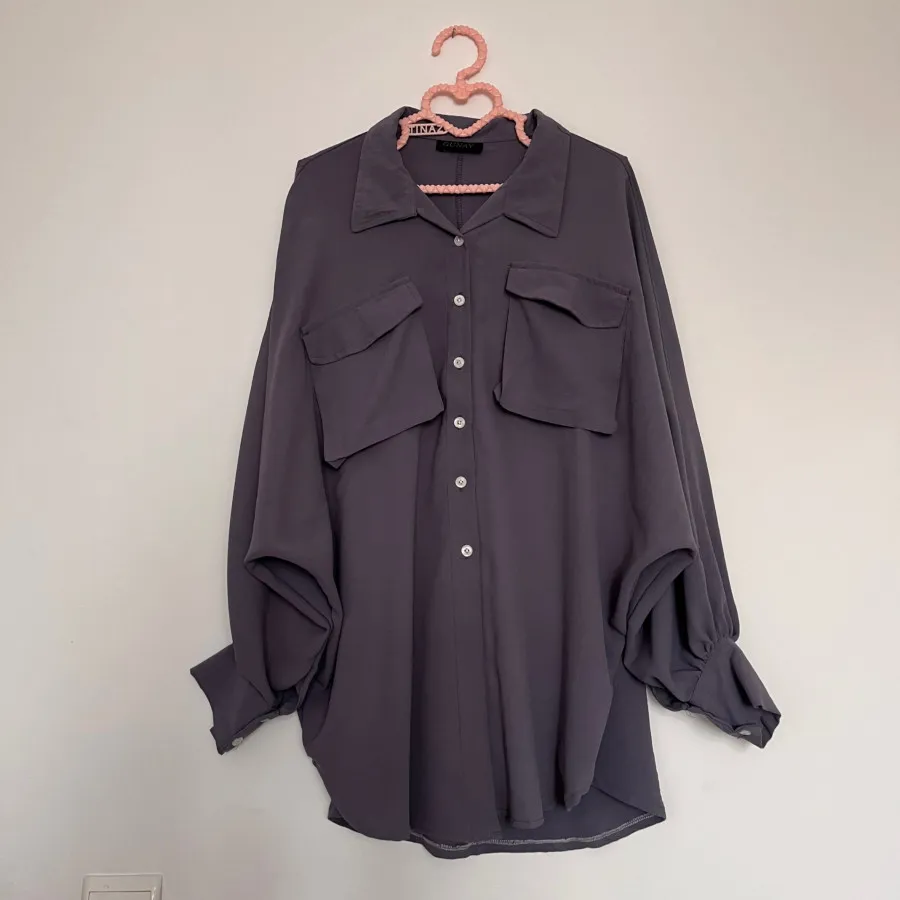 مانتو دانشجویی طوسی